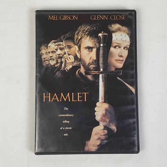Hamlet (DVD, 1990) Mel Gibson Glenn Close Shakespeare Film - Picture 1 of 3